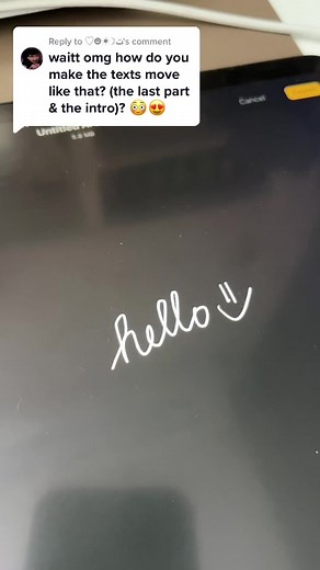 Procreate Tutorial: Adding Animated Text | Editing Apps