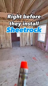 11K views · 1.4K reactions | Framing is complete. Right before utilities are installed- mark out. Sure plans are hung up. But this provides a perfect visual and allows you to Audit easily after install  . . . #reels #homeimprovement #construction #framing | Pangione Developers | Facebook