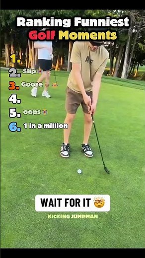 Ranking Funniest Golf Moments 😂⛳
