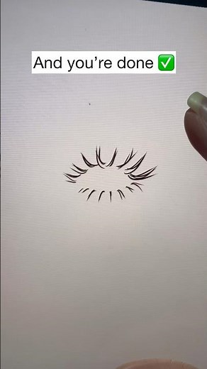 Drawing Eyelashes | The only quick lesson you need #procreate #ibispaintx #eyelashes ashes