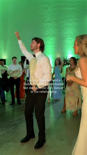 Davis & Grey Farms on Instagram: "In case you were wondering where @toriskills gets her choreo talents…it’s from her husband. 💙 Venue: @davisandgreyfarms DJ: @leforcedj Content: @aislearchives Photo: @jamiehuffmanphotography HAMU: @grandslamglam Florals: @haveandholdstudio Dress: @blushing_bride_btq"