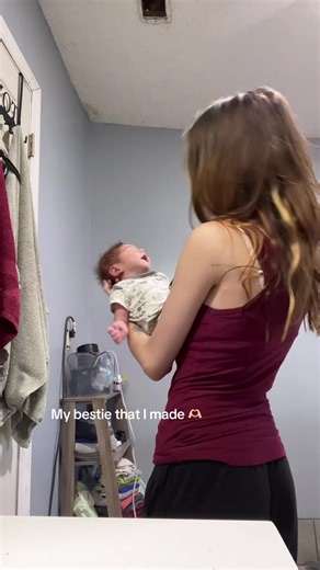 Newborn Son Becomes Instant Mama's Boy
