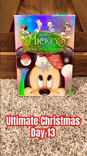 Mickey’s Twice Upon a Christmas DVD Unboxing 🎄
