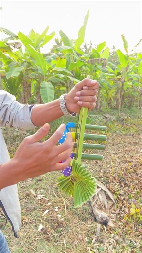 wonderful green bamboo craft #bamboo #diy #toys