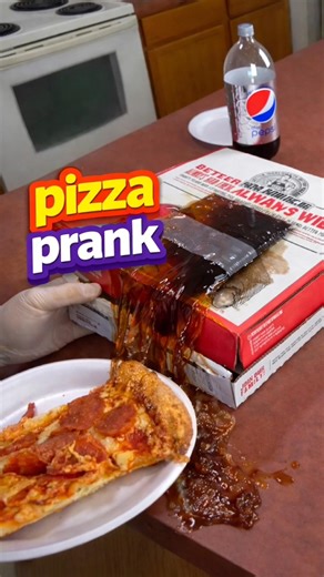 Savage pizza prank for April Fools Day #prankideas