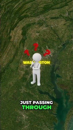 Restricted Airspace Why Planes Avoid Washington DC #shorts #facts
