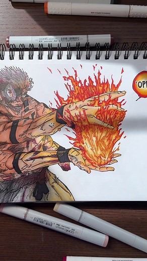 Sukuna”FUGA”◼️🔥🔥 #foryou #fyp #manga #trending #sketch #sketch #sketchbook #anime #257 #jjk #jjkanime #jjkmanga #jujutsukaisen #jujutsu #blackflash #yuji #gojo #megumi #sukuna #tutorial #itadori #flames