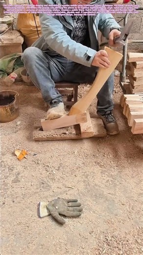 Joining Without Nails: The Locking Geometry of a Wooden Saddle