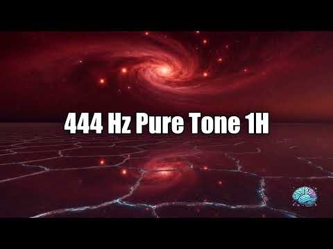 444 Hz Pure Tone | 1 Hour of Mindfulness 🎧🧘