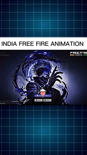 free fire india playing animation ☠️#freefire #gaming #shortsfeed #shorts #viral