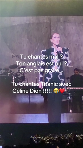 My Heart Will Go On — reprise émotionnelle de Céline Dion (concert)