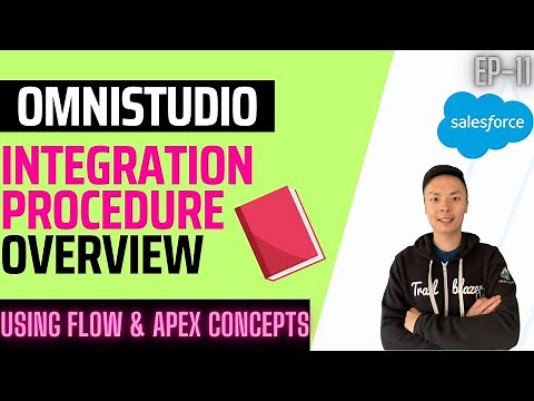 Salesforce OmniStudio Integration Procedure Crash Course Using Flow & Apex Concepts | EP11