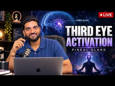 Pineal Gland & Third Eye Activation | Awaken Intuition, Clarity & Inner Awareness @AmiettKumar