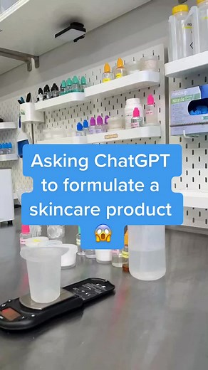 We asked ChatGPT to formulate a barrier cream and here’s how it went… 😱 #regimanlab #skincaretips #chatgpt #chatgpt3 #skincareformula #cosmeticchemist