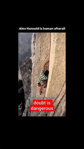 I experience doubt sometimes too, only it’s at sea level, Halfway up Half Dome, one of Yosemite’s most unforgiving granite faces, even Alex Honnold — the world’s most composed free solo climber — admits he felt doubt. No ropes. No partner. Just 2,000 feet of sheer exposure below him and the quiet voice in his head asking, “What if I can’t?” That moment of hesitation is what makes Honnold human. It’s the same fear we feel before taking a risk, speaking up, starting over, or stepping out of our co