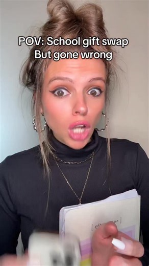 Kaitlin P on Instagram: "Part 6 POV: Gift exchange Christmas series. All parts are now out on my Y0U Tub£ as a long vid. for anyone who doesn’t like to wait for me to post more parts (: #pov #christmas #giftexchange #meangirls"