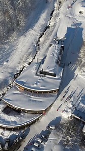 La nouvelle télécabine du domaine de Balme vue du ciel 🤩 | Mont-Blanc Natural Resort