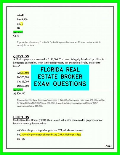 Florida Real Estate Broker Exam 2026: Pass Your Florida License Test On The First Attempt