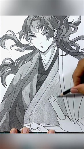 How to Draw Yoriichi Tsugikuni - Step-by-Step Tutorial
