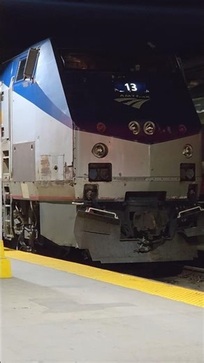 Engines of Amtrak! GE P42 Engine 13 at Chicago Union Station