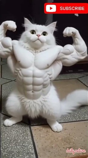 Cat bodybuilder|#youtubevideo #shortvideo