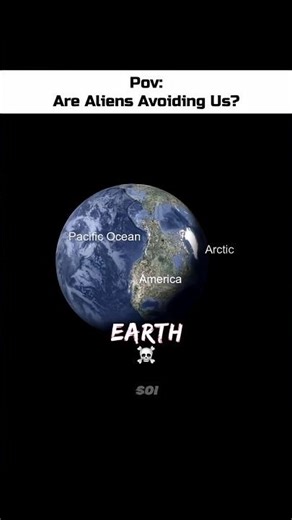 POV : Are aliens avoiding us ? #spaceexplained