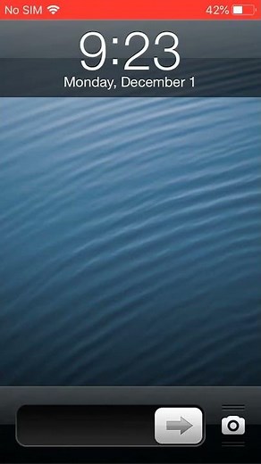 iPhone 5s slide to unlock with Cydia