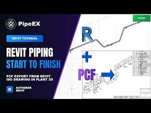 Tutorial - Piping System Zero to Hero in Revit and converting revit to Isometric drawing