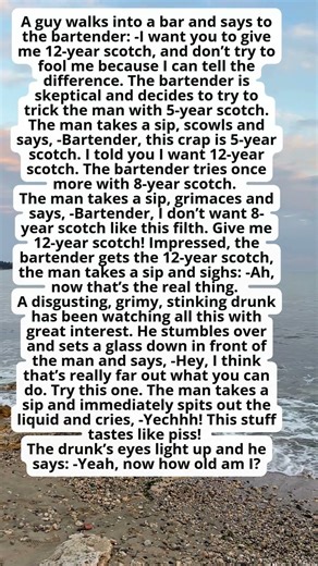 He Could Identify Any Scotch by Age… Then the Drunk Tested Him