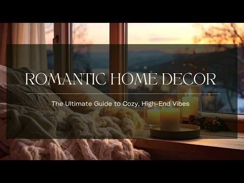ROMANTIC HOME DECOR IDEAS | Transform Your Space Into an Elegant Retreat 💕