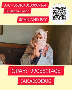 #Afsoos - Father of Three Children Paralysed- Handfolded Request by Family to People of Kashmir for Help! A/C:-0631040100007164 NAME:- GULSHANA BANOO IFSC:- JAKA0SOIBUG GPAY NUMBER:- 9906811406 #Reposted 𝐇𝐚𝐛𝐛𝐚 𝐊𝐡𝐚𝐭𝐨𝐨𝐧 @topfans | 𝐇𝐚𝐛𝐛𝐚 𝐊𝐡𝐚𝐭𝐨𝐨𝐧