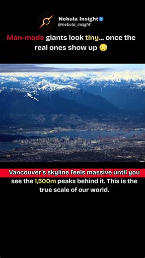 Skyscrapers may look massive… until nature reminds us how small we are 🌍#shorts #viral #trending