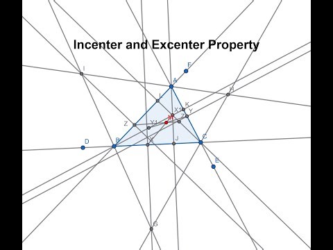 Geometry Treasure-Incenter and Excenter Property 5-6