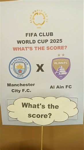 ⚽️ GOAL FEST?! Man City vs Al Ain Score: My INSANE CWC 2025 Prediction! #mancity #alain #cwc