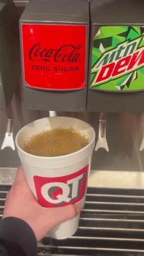 That’s The Proper Way To Fill You’re Soda? Sodie Pop Filler Man At QuikTrip