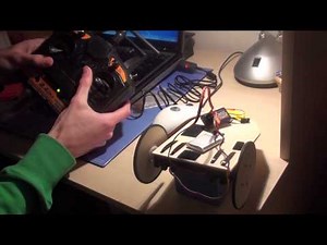 Construction d'un robot télécommandé - Réglages sur la télécommande