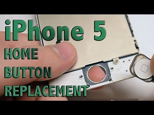 iPhone 5 Home Button Replacement
