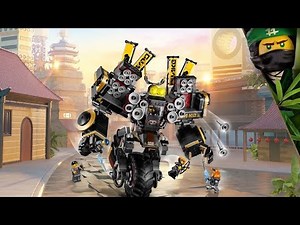 Quake Mech Live Build! Ninjago Movie Set 70632