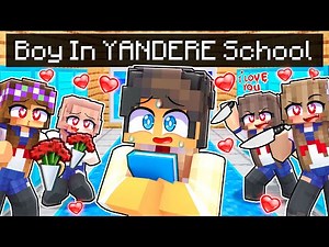 ONE BOY in a YANDERE ONLY School!