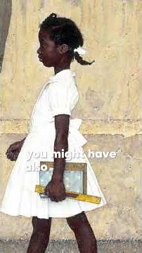 What a brave little girl ❤️ #arthistory