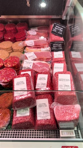 Saturday Morning Counter Display with Amazing Steak Offers