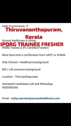 FRESHERS ONLY WALK IN -MEDICAL CODING JOBS#freshersjob#medicalcodingjobs#themegyt #job #ipdrg