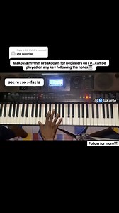 Short easy makossa breakdown . . . #pianolessons #keyboardist #musiclife #fyp #fypageシ #viralreelsシ #mjlakunle | Olakunle Justus