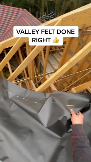 Valley Felt Roofing Tutorial | Vietnamese Contractors Tips