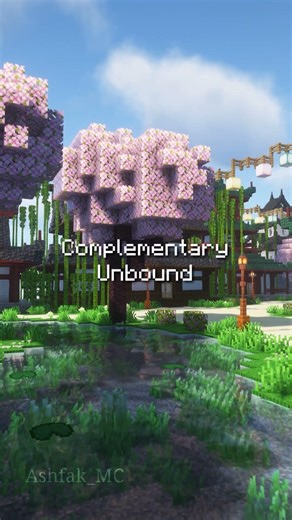 Which Minecraft shaders makes the cherry blossom tree look good
