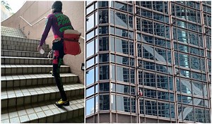 French 'spiderman' scales Hong Kong skyscraper to call for unity, sell rum | Coconuts