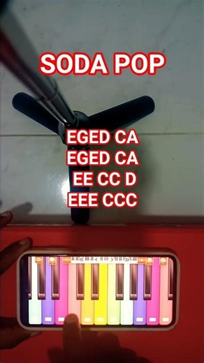 🎵 "How to Play ‘Soda Pop’ on Piano app (Easy Tutorial)"#sodapop