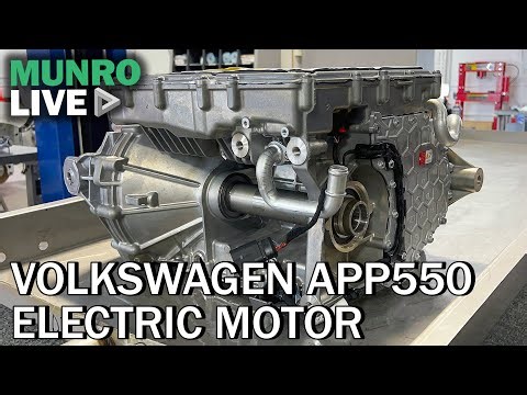 German Engineering At Its Best: Tearing Down the New Volkswagen APP550 Electric Motor