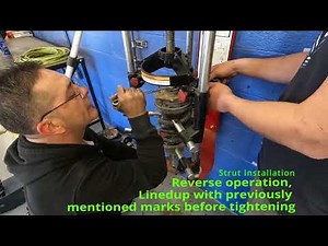 2015 GMC SIERRA Crew Cab 4x4 FRONT STRUTS BILSTEIN INSTALLATION WITHOUT REMOVING BALLJOINT