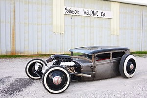 LS-swapped Ford Model A sedan
